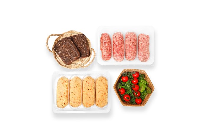 Упаковка для мясных полуфабрикатов ПР-Л-210х148х45 К4